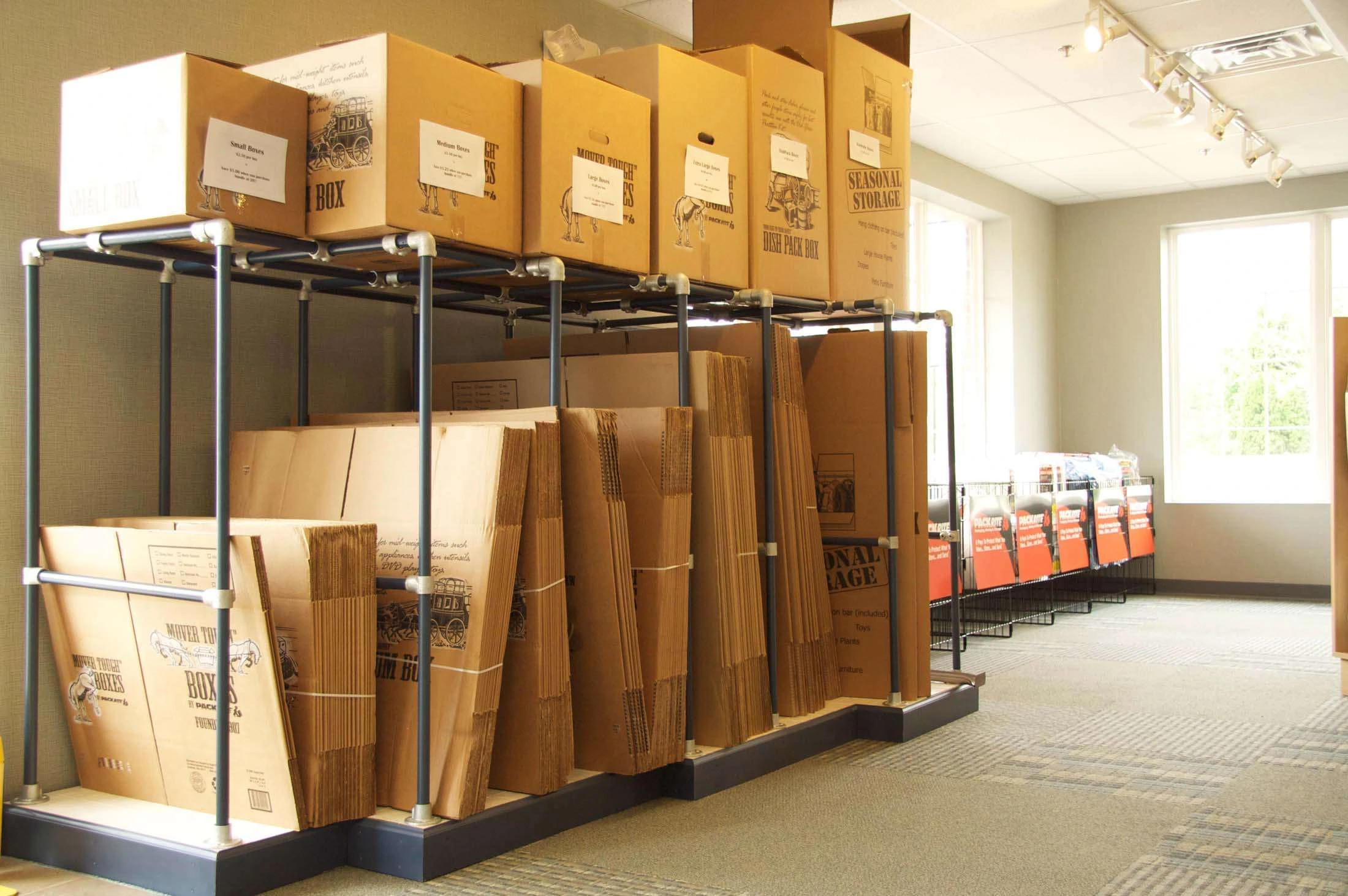 Self Storage Hero section bacground